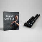 Kaval starter bundle - plastic kaval in D with the beginner kaval course