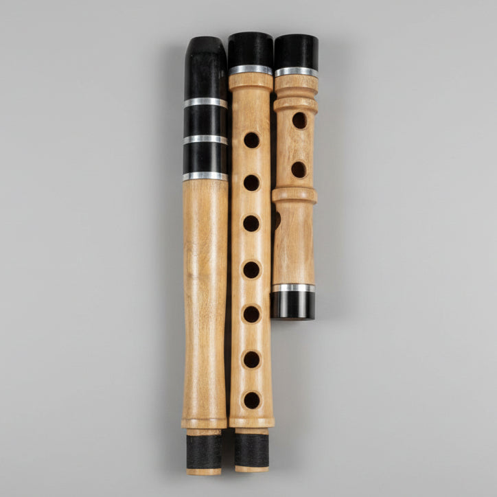 Cornelian Cherry wood Kaval by Zhivko Vasilev